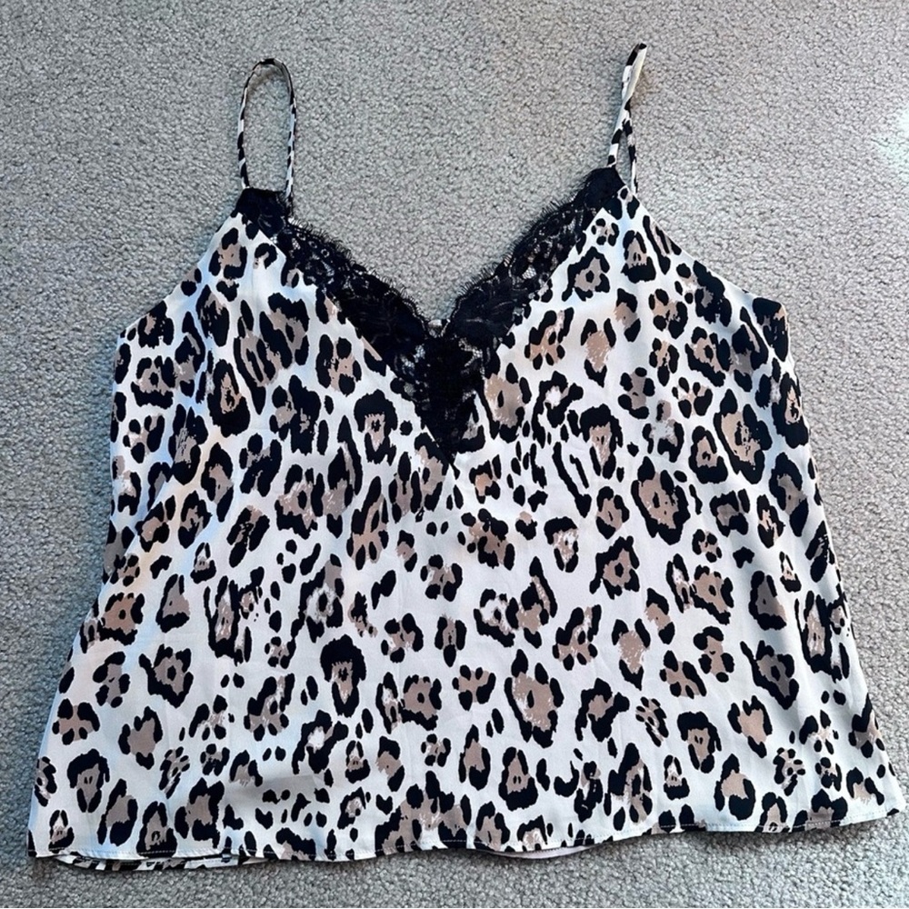 Leopard print cami